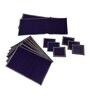 Purple Bamboo Solid13 PcsTable Linen Set
