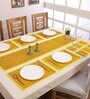 Yellow Bamboo Solid13 PcsTable Linen Set