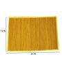 Yellow Bamboo Solid13 PcsTable Linen Set