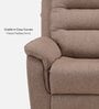 Silvana 1 Seater Motorized Recliner In Beige Color