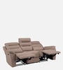 Silvana 3 Seater Motorized Recliner In Beige Color