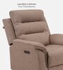 Silvana 1 Seater Motorized Recliner In Beige Color
