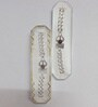 Silver & Brown Mahadev Rudraksh Silver Finish Chain Bracelet Rakhi