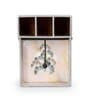 Silver & Multicolour MDF Wood New Flower Cutlery Tissue Holder