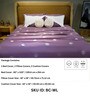 Silver   Upcycled from Silk Bed Cover  Collection