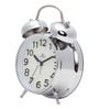 Silver Analog Alarm Clock