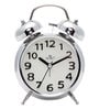 Silver Analog Alarm Clock