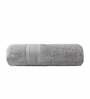 Silver Solid 500 GSM Cotton Bath Towel