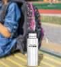 Silver 700ml Smart Steel Stainless Steel Water Bottle