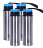 Kuber Industries Silver 750 Ml Refrigerator Stainless Steel (Set Of 4) Water Bottle