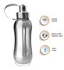 Silver 750Ml  Insulated Stainless Steel  Water Bottle