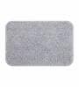 Silver Absorbent and Quick-Dry Polyester Bath Mats 38x58 cm