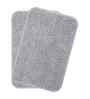 Silver Absorbent and Quick-Dry Polyester Bath Mats 38x58 cm