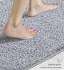 Silver Absorbent and Quick-Dry Polyester Bath Mats 40x60 cm