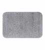 Silver Absorbent and Quick-Dry Polyester Bath Mats 50x70 cm