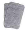 Silver Absorbent and Quick-Dry Polyester Bath Mats 50x70 cm