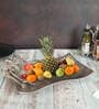 Silver Aluminium 16 Inch Rectangle Appetizer Platters