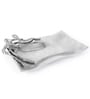 Silver Aluminium 16 Inch Rectangle Appetizer Platters