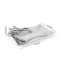 Silver Aluminium 16 Inch Rectangle Appetizer Platters