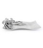 Silver Aluminium 16 Inch Rectangle Appetizer Platters