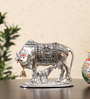 Silver Aluminium Cow Baby Cow Baby Religious Idol