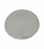 Silver Aluminium Diya With Plate