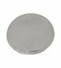 Silver Aluminium Diya With Plate