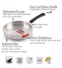 Artisan 8 Inch Silver Aluminium Frying Pan