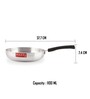 Artisan 8 Inch Silver Aluminium Frying Pan