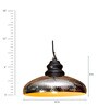 Silver Metal Abner Hanging Light