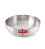 Oz 5 Ltrs Induction Friendly Silver Aluminium Kadhai