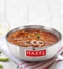 Umbra 700ml Induction Friendly Silver Aluminium Kadhai with Lid