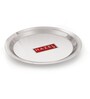 Umbra 700ml Induction Friendly Silver Aluminium Kadhai with Lid