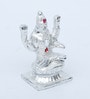 Silver Aluminium Lakshmi Idol