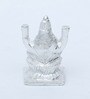 Silver Aluminium Lakshmi Idol