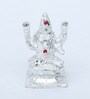 Silver Aluminium Lakshmi Idol