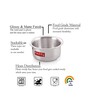 Lucca Induction Friendly Silver Aluminium (Set of 2) Cooking Pot