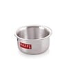 Guardian 2.3 Ltrs Induction Friendly Silver Aluminium Cooking Pot with Lid