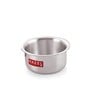Evensong Induction Friendly Silver Aluminium (Set of 6) Cooking Pot