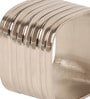 Silver Square Napking RIng Set of 6