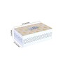 Silver Aluminium Tissue Holder