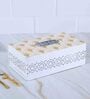 Silver Aluminium Tissue Holder