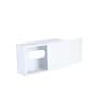 Silver Aluminium Tissue Holder