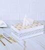 Silver Aluminium Tissue Holder