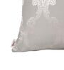 Silver Traditional Ethnic Cotton 14 x 14 Inches Cushion Cover