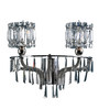 Silver Crystal Wall Sconces