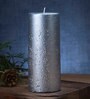 Silver Decorative Candle