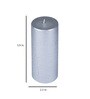 Silver Decorative Candle