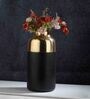 Silver Deidra Stellar (Large) Metal Table Vase