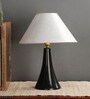 Silver Fabric Designer Table Lamp